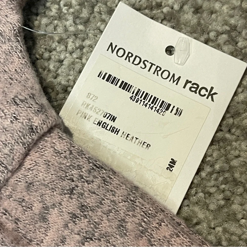 Harper Canyon Super soft Pink English Heather Knit Pocket Dress - Picture 6 of 6